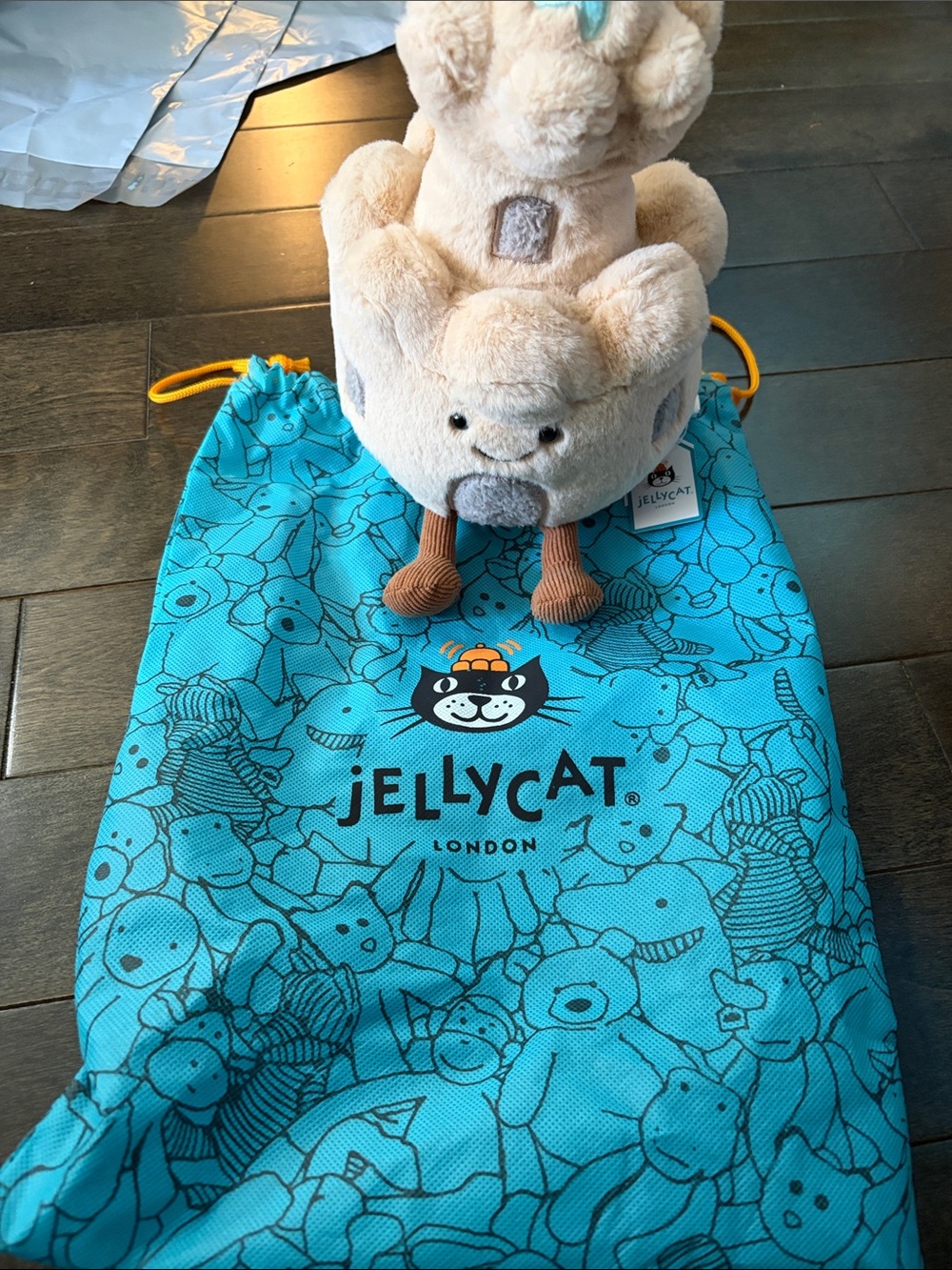 Jellycat sandcastle